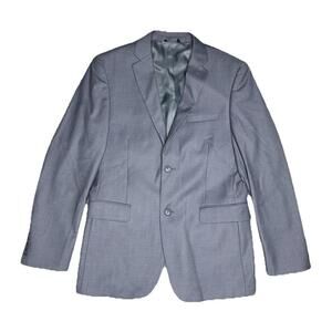 Caravelli Slim Fit Superior 150s Light Gray Sport Coat Suit Jacket